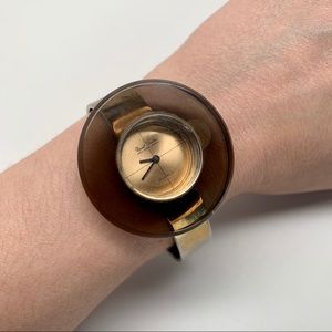 Vintage Marcel Boucher lucite watch